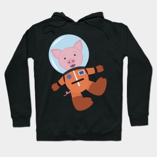 Pig in space suit Hoodie